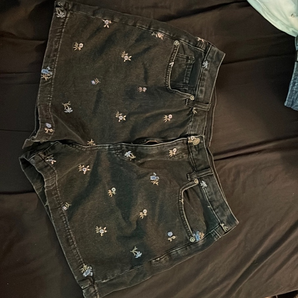 Woman’s denim shorts